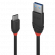 Кабел/адаптер LINDY LNY-36916 :: Kабел USB 3.1 Type A към Type C, M-M, черен Line, черен, 1.0 м снимка 1