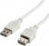 VALUE S3111-400 :: USB 2.0 кабел, A-A, M-F, бежов, 0.8 м снимка 1