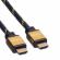 ROLINE 11.04.5501 :: GOLD HDMI High Speed кабел + Ethernet, M-M, 1.0 м снимка 3