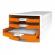 HAN Бокс за документи Impuls Trend, с 4 чекмеджета, оранжев снимка 2