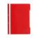 Папка Economy, PP, с перфорация, червена снимка 1
