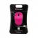 Мишка Verbatim Go Nano, безжична, оптична, USB, 1600 dpi, розова снимка 4