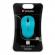 Мишка Verbatim Go Nano, безжична, оптична, USB, 1600 dpi, синя снимка 4