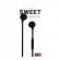 Слушалки TNB Sweet In Ear, с микрофон, черни снимка 4