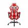 Геймърски стол RFG Max Game, екокожа, червен и бял снимка 1