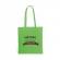 Продукт Hi!dea Чанта, 100% памук, с дълги дръжки, 370 х 410 mm, светлозелена, 50 броя снимка 2