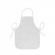 BESTSUB Престилка, детска, 44 х 62 cm, бяла снимка 1