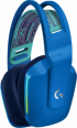 Геймърски слушалки Logitech G733 Blue Lightspeed Wireless RGB, Микрофон, Сини снимка 2