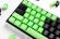 Продукт Капачки за клавиатура Ducky Green 31-Keycap Set Rubber Backlit Double-Shot US Layout снимка 1