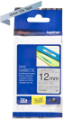Касета за етикетен принтер BROTHER TZEM931 12mm BLACK ON SILVER MAT TAPE-METALIC снимка 1