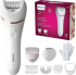 Епилатор PHILIPS Epilator series 8000 wet&dry legs and body 9 attachments снимка 2