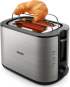 Тостер PHILIPS HD2650-90 metal toaster Viva Collection снимка 3