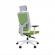 Ергономичен стол RFG Snow HB, дамаска и меш, Multi-function механизъм, до 120 kg, зелена седалка, зелена облегалка снимка 3