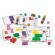 Learning Resources Кубчета Stem, математически, за сглобяване, 100 части снимка 1