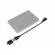 HDD външен Verbatim Външен HDD твърд диск Store 'n' Go Alu, 1 TB, сребрист снимка 2
