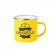 BESTSUB Канче с дръжка, емайлирано, жълто, 360 ml снимка 4