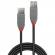 LINDY LNY-36700 :: USB 2.0 кабел, Anthra Line, Type A-А, M-F, удължителен, 0.2 м снимка 2
