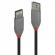 LINDY LNY-36700 :: USB 2.0 кабел, Anthra Line, Type A-А, M-F, удължителен, 0.2 м снимка 3