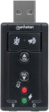 Аудио карта MANHATTAN 152341: Hi-Speed USB 2.0 3D звукова карта, 7.1 канална снимка 7