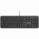 Клавиатура CANYON CNS-HKB02-BG, wired keyboard with Silent switches , 105 keys, черна снимка 1