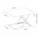 Neomounts Workstation - sit-stand workplace (height adjustment: 4-40 cm) снимка 6