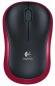 Мишка LOGITECH M185 Wireless Mouse Red EER2 снимка 1