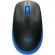 Мишка LOGITECH M190 Mouse optical 3 buttons wireless USB wireless receiver blue снимка 1