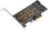 Кутия/Чекмедже за HDD Makki Адаптер M2 SSD NVMe+SATA (M-key+B-key) to PCI Express 3.0 4x adapter снимка 3