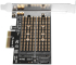 Кутия/Чекмедже за HDD Makki Адаптер M2 SSD NVMe+SATA (M-key+B-key) to PCI Express 3.0 4x adapter снимка 4