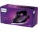 Парна ютия PHILIPS45g/min 180g steam boost SteamGlide Plus 2400 W black/purple снимка 5