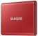 Samsung Portable SSD T7 2TB, USB 3.2, Read 1050 MB-s Write 1000 MB-s, Metallic Red снимка 2