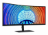 Монитор SAMSUNG LS34A650UXUXEN 34inch 21:9 Curved 1000R 3440x1440 VA-LED 5ms 100Hz снимка 2