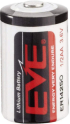 Литиево тионилхлоридна  батерия EVE 3.6 V  1-2AA ER14250 -STD-с пъпка- EVE BATTERY снимка 2