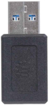 Кабел/адаптер MANHATTAN 354714 :: Преходник USB 3.2 Gen 2, Type A към Type C, M-F, 10 Gbps снимка 2