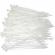 Кабелни превръзки, 100 x 2.5 мм, UL-app, бели, 100 бр. опаковка снимка 1
