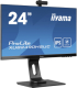 Монитор IIYAMA XUB2490HSUC-B1, 23.8" 1920x1080 Full HD, IPS, LED, 2550 nits, 4ms, HDMI,DP снимка 3