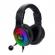 USB RGB LED геймърски слушалки с микрофон Redragon Pandora H350RGB-BK снимка 2