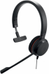 Слушалки JABRA Evolve 20 Mono MS, USB-C, Over-Ear, 1.2m кабел, Черни снимка 2