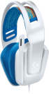 Слушалки Геймърски LOGITECH G335 Wired Gaming Headset - WHITE - 3.5 MM, бели/сини снимка 2