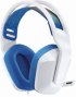 Геймърски слушалки Logitech G335, Микрофон, Бели снимка 3