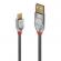 LINDY LNY-36652 :: USB 2.0 кабел, 1x Type A M, 1x Micro-B M, Cromo Line, сив, 2.0 м снимка 1