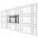 Стойка за телевизор Neomounts Flat Screen Wall Mount for video walls (pull-out-stretchable) снимка 2