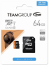 Team Group Elite microSDXC, 64GB, SD адаптер в комплекта снимка 2