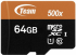 Team Group Elite microSDXC, 64GB, SD адаптер в комплекта снимка 1