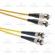 Оптична пач корда Оптични пач корди FC/UPC - ST/UPC сингъл мод, дуплекс, 3м. снимка 1