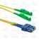 Оптична пач корда Fiber optic patch cords E2000/APC - SC/UPC single mode, duplex, 1.5м. снимка 1