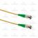 Оптична пач корда Оптични пач корди FC/APC - FC/АPC сингъл мод, симплекс, 0,5м. снимка 1