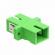 Мрежов аксесоар SC-APC симплексен оптичен адаптер, сингълмод 9-125, зелен, Conneu снимка 3