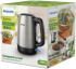 Електрическа кана PHILIPS HD9350-91 Electric kettle 1.7L inox 2200W снимка 9
