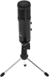 Микрофон Геймърски LORGAR Gaming Microphones, Whole balck color, USB condenser microphone снимка 6